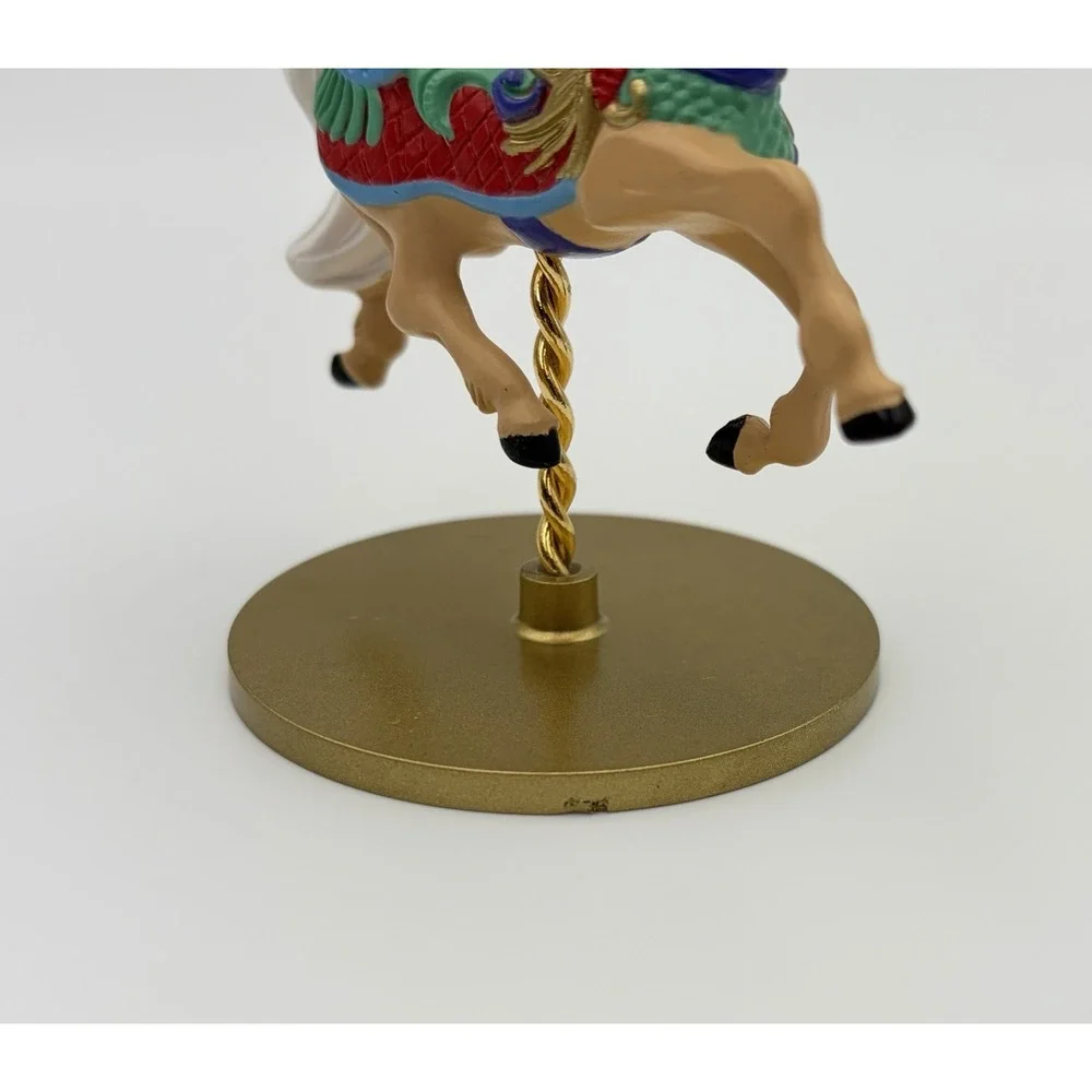 1989 Hallmark Keepsake Ornament Christmas Carousel Horse Ginger XPR9721 Vintage